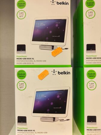 4 stk. BELKIN USB dock XL (ubrugt)
