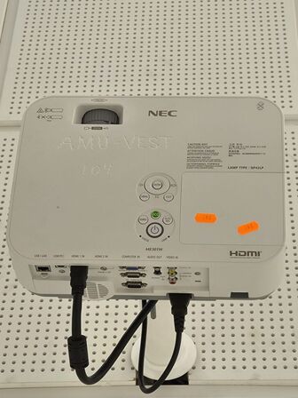 Projektor NEC ME301W inkl. lærred
