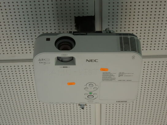 Projektor NEC ME301W inkl. lærred