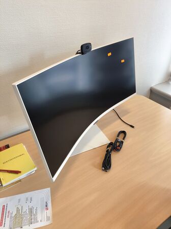 Skærm 34" SAMSUNG S34C650TAU