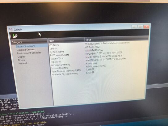 HP ProDesk | Intel i5-7500 | 8 GB | 128 GB SSD