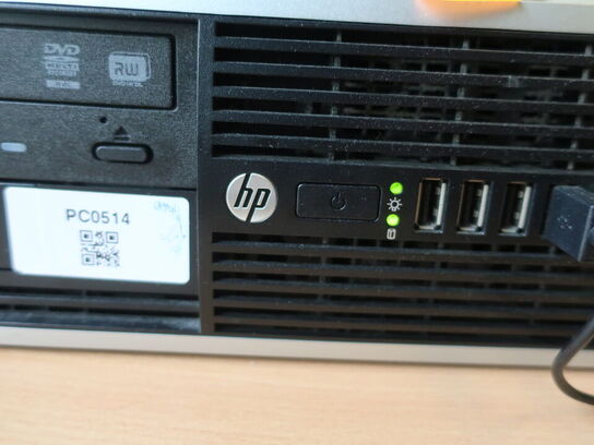 HP ProDesk | Intel i5-3470 | 8 GB | 120 GB SSD | HP 22" skærm