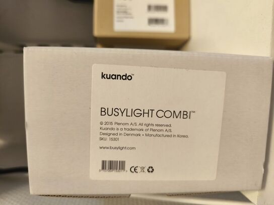 2 stk. KUANDO BusyLight Combi (ubrugt)