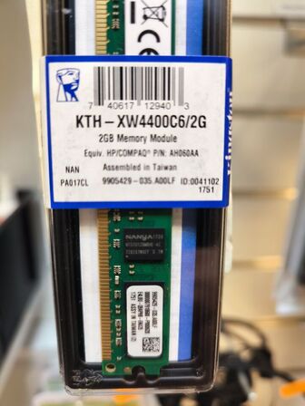 37 stk. 2GB KINGSTON KTH-XW4400C6 ramblokke (ubrugt)