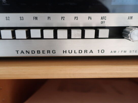 Hi-Fi udstyr, TANDBERG HULDRA 10 reciever, ROTEL, MARANTZ & SONY cd afspillere