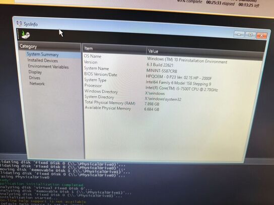 HP ProDesk | Intel i5-7500 | 8 GB | 128 GB SSD