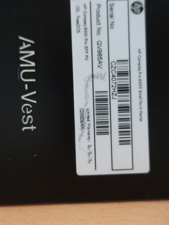 HP ProDesk | Intel i5-3470 | 8 GB | 500 GB SSD | 2x skærme