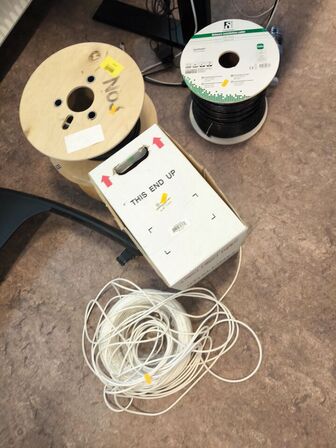 Div. kabel (strøm, netværk & coaxial)