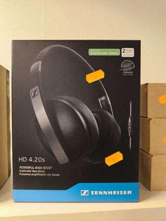 Hovedtelefoner SENNHEISER HD 4.20s (ubrugt)