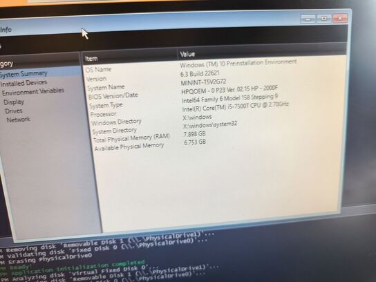 HP ProDesk | Intel i5-7500 | 8 GB | 128 GB SSD