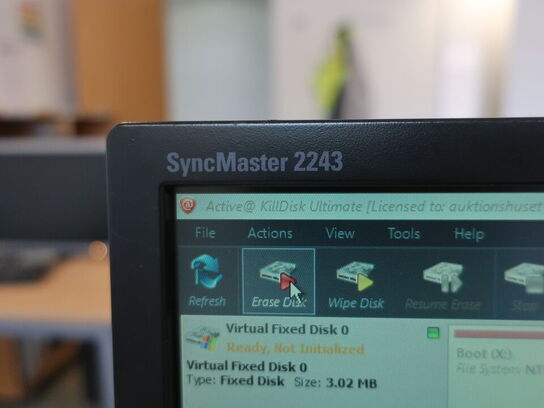 DELL OptiPlex 3050 | Intel i5-7500T | 8 GB | 256 GB SSD | SAMSUNG 22" skærm