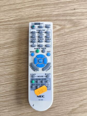 Projektor NEC ME311W inkl. lærred