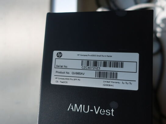 HP Desktop | Intel i5-3470 | 8 GB | 480 GB SSD | HP 23" skærm