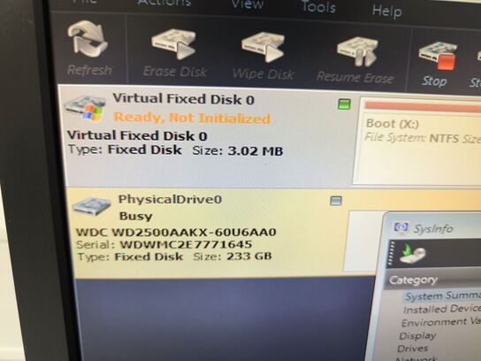 PC sæt m. skærm m.v. - HP Intel i5-3470 | 8 GB | 240 GB HDD