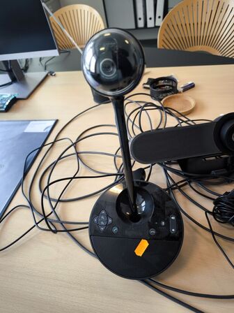 Konferencesæt LOGITECH m. fjernbetjening