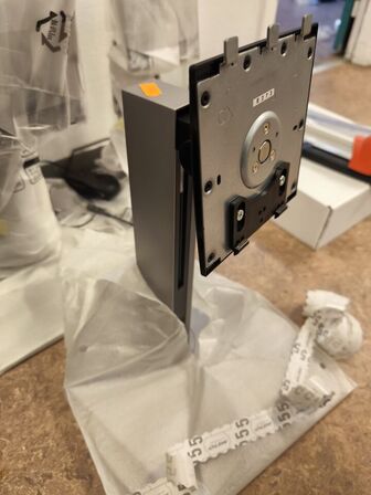 3 stk. fødder til HP EliteDisplay skærme (ubrugt)