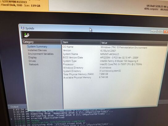 HP ProDesk | Intel i5-7500 | 8 GB | 128 GB SSD