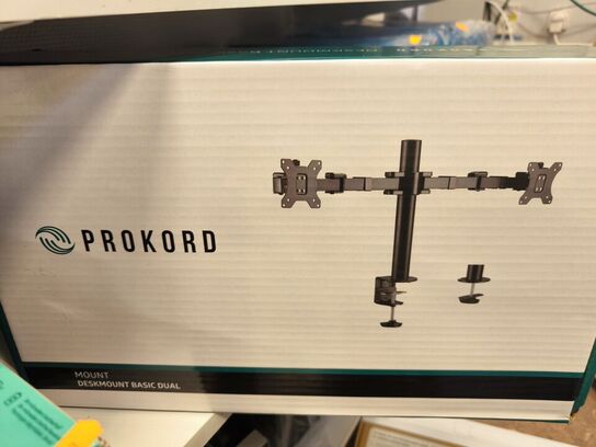 Skærmholder til 2 stk. skærme PROKORD (ubrugt)