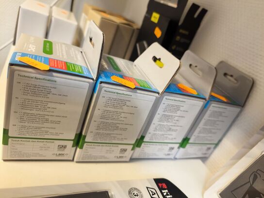 4 stk. strømbeskyttelse APC PM1W-GR (ubrugt)