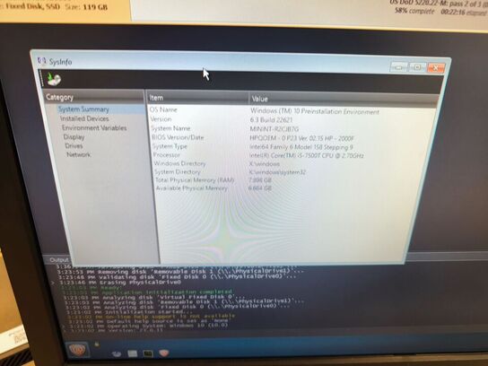 HP ProDesk | Intel i5-7500 | 8 GB | 128 GB SSD