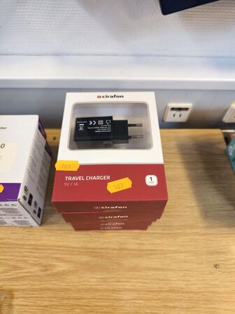 5 stk. CIRAFON rejseladere (ubrugt)