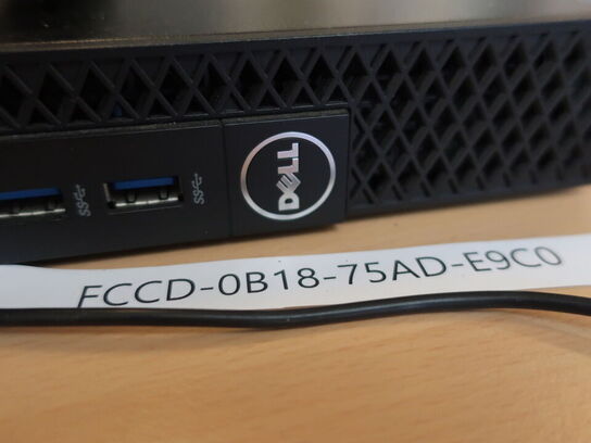 DELL OptiPlex 3050 | Intel i5-7500T | 8 GB | 256 GB SSD | SAMSUNG 22" skærm