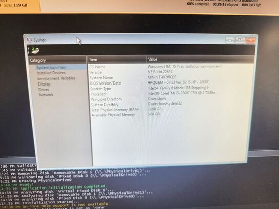 HP ProDesk | Intel i5-7500 | 8 GB | 128 GB SSD