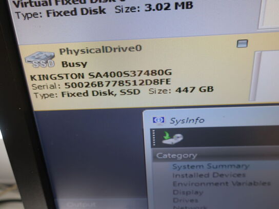 HP Desktop | Intel i5-3470 | 8 GB | 480 GB SSD | HP 23" skærm