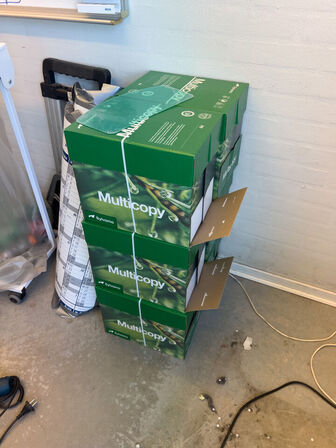 6 ks. A4 kopi/printerpapir (6x2500 ark)