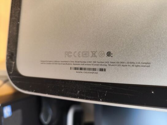 Skærm APPLE Thunderbolt Display 27" QHD