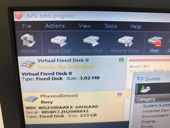 PC sæt m. skærm m.v. - HP Intel i5-3470 | 8 GB | 240 GB HDD