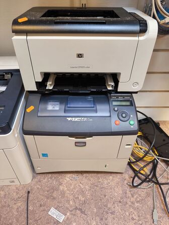 3 stk. laserprintere HP, KYOCERA & XEROX (stand ukendt)