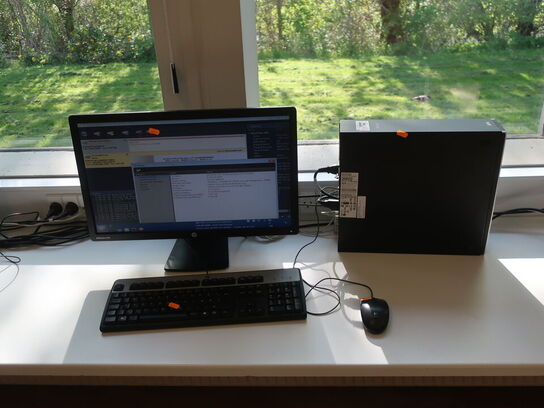 HP Desktop | Intel i5-3470 | 8 GB | 480 GB SSD | HP 23" skærm