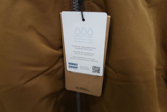 Mikk-Line - Drenge vinter jakke nylon - Rubber - Str. 128