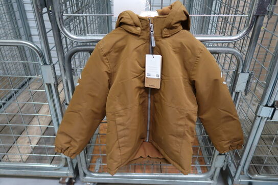 Mikk-Line - Drenge vinter jakke nylon - Rubber - Str. 128