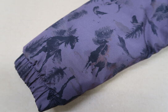 2 stk. Mikk-Line winter girls Jacket - Huckleberry - Str. 86