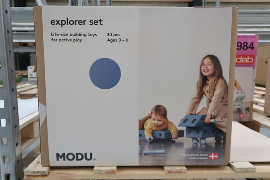 Explorer Set fra Modu - Deep Blue/Sky Blue