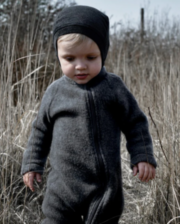 2 stk. PetitLux Ulddragt, Antracit - Str. 98