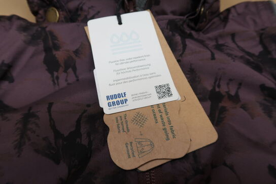 2 stk. Mikk-Line winter girls Jacket - Huckleberry - Str. 86