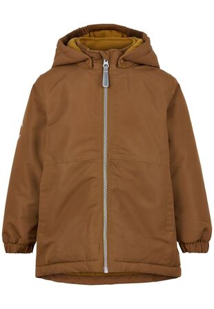 Mikk-Line - Drenge vinter jakke nylon - Rubber - Str. 128