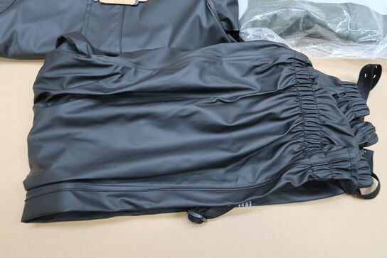 2 sæt Mikk-Line PU Regntøj - Str. 122 & 128