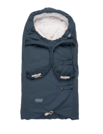 Voksi Carry Kørepose, Poppy Blue Wings