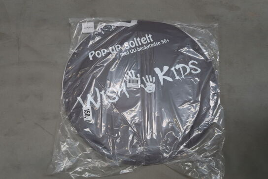 2 stk. Wishkids UV50+ Pop-Up Telt - Grey