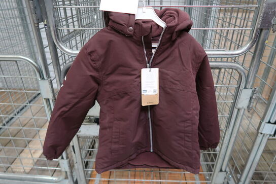 Mikk-Line - Snow Girls jakke, ML11095 - Fudge - Str. 122