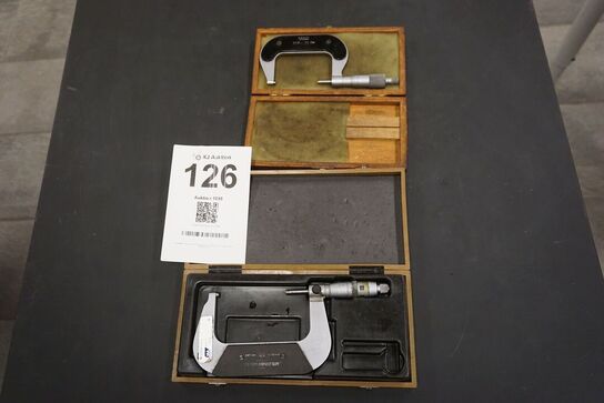 2 stk. mikrometer