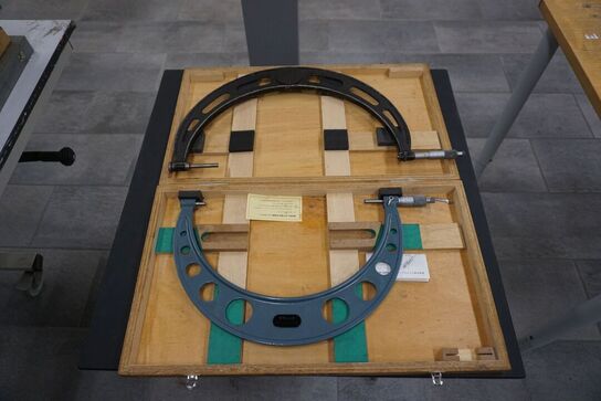2 stk. mikrometer 300-325mm & 300-400mm