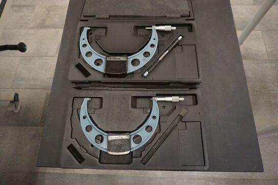 2 stk. mikrometer MITUTOYO