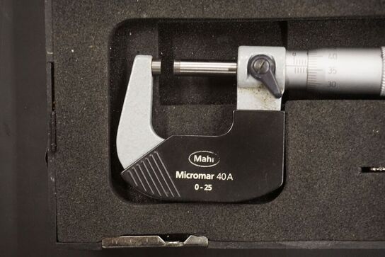 2 stk. mikrometer MAHR & MITUTOYO