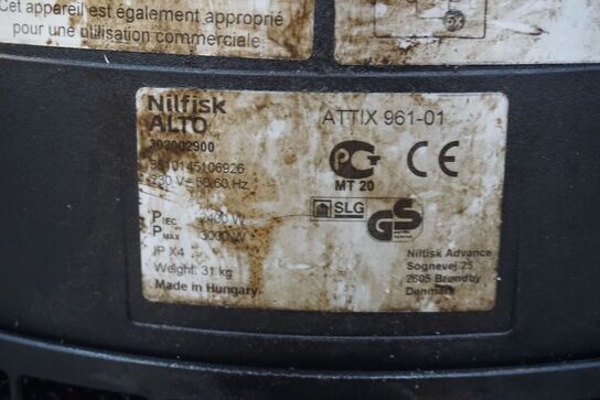 Industristøvsuger NILFISK ALTO ATTIX 9