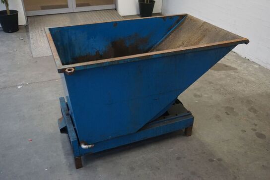 Spåncontainer m. vippefunktion